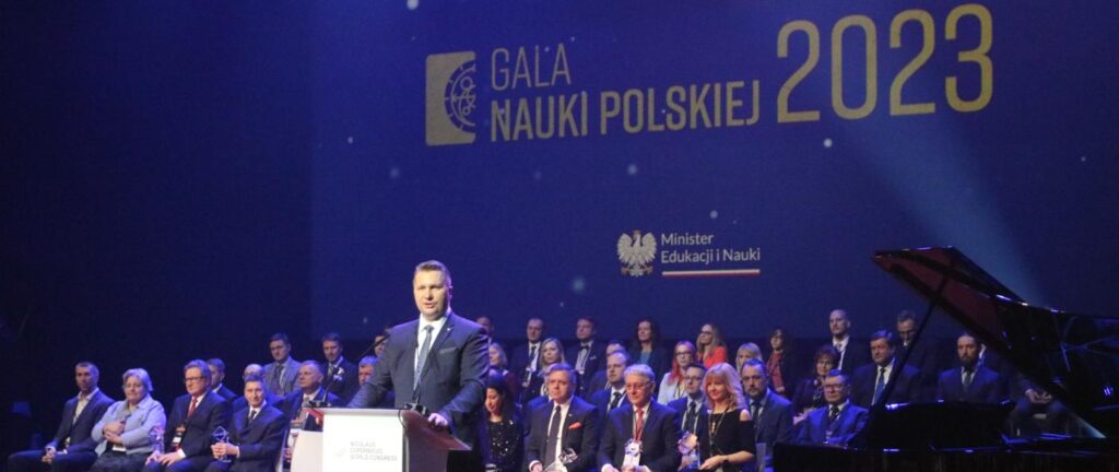 Polish Ministerial Award during the Gala of Polish Science 2023